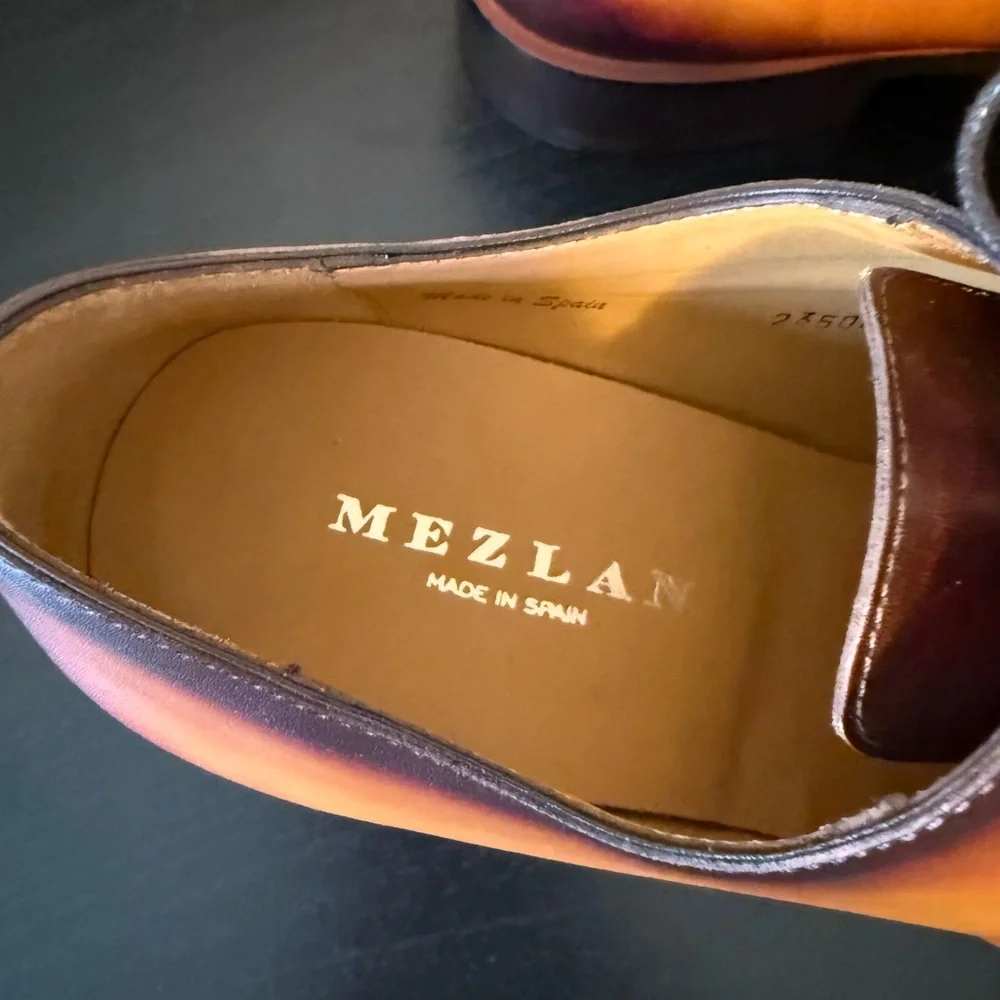 Mezlan Dietro Whole Cut Leather Oxford - Picture 6 of 12